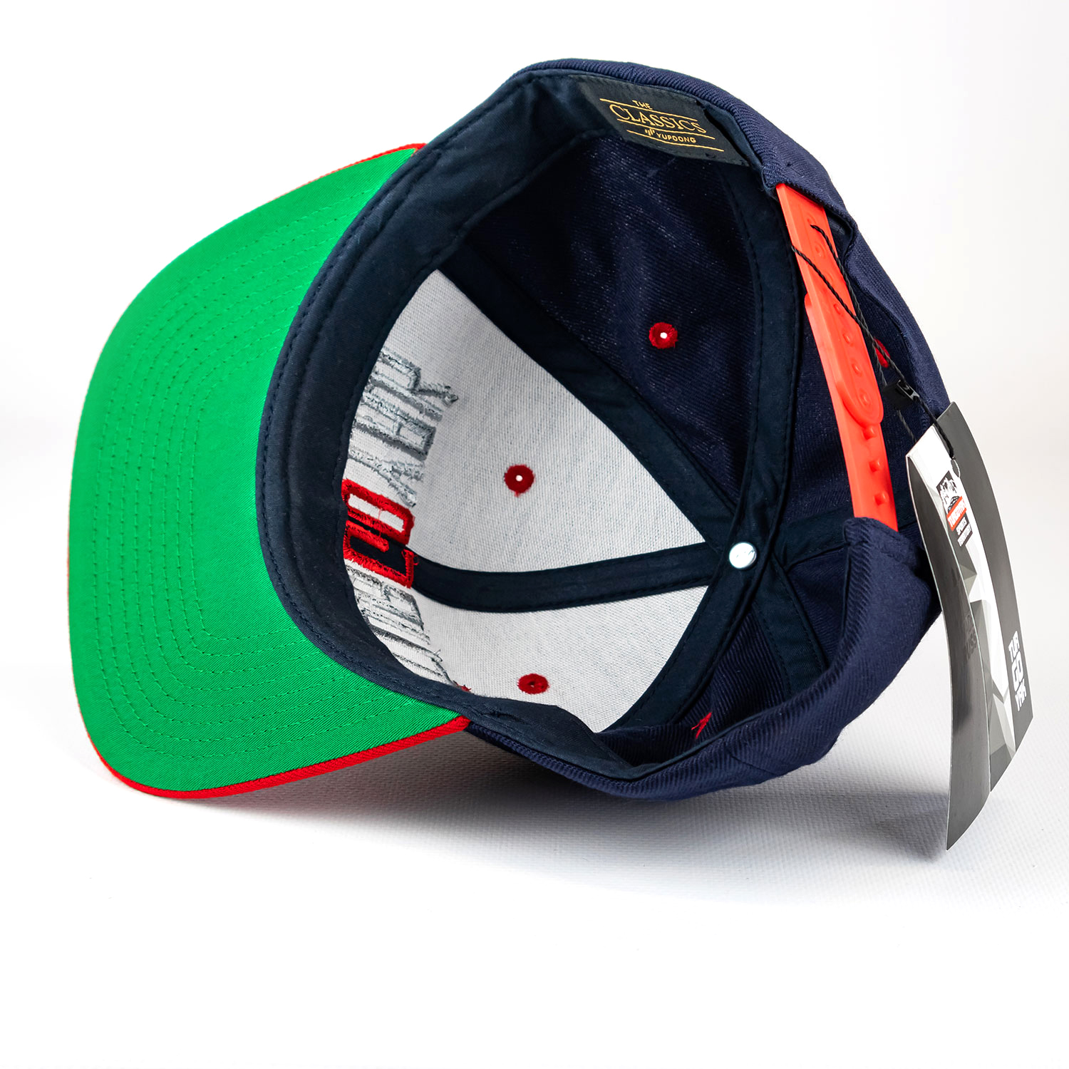 Бейсболка TURGOYAK прямой козырек (цв. синийкрасный) (4)