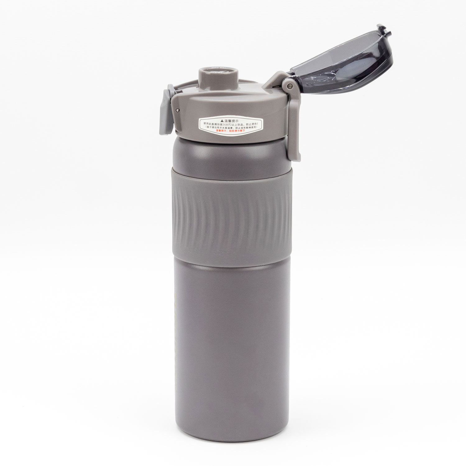 Бутылка для воды TURGOYAK SPORT 580мл металл (серый)