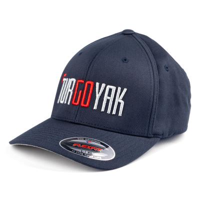 Бейсболка TURGOYAK синяя на резинке Flexfit LXL