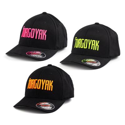 Бейсболка-TURGOYAK-черная-на-резинке-Flexfit-L,XL