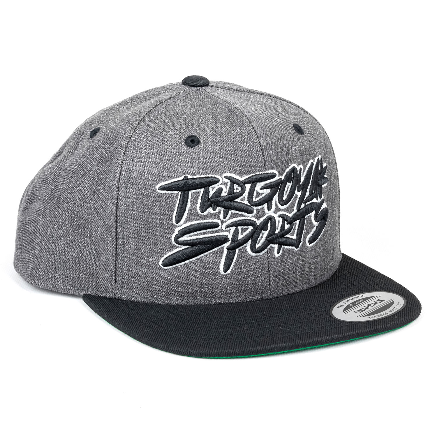 Бейсболка Graffiti прямой козырек (цв. т.серыйчерный) (6)