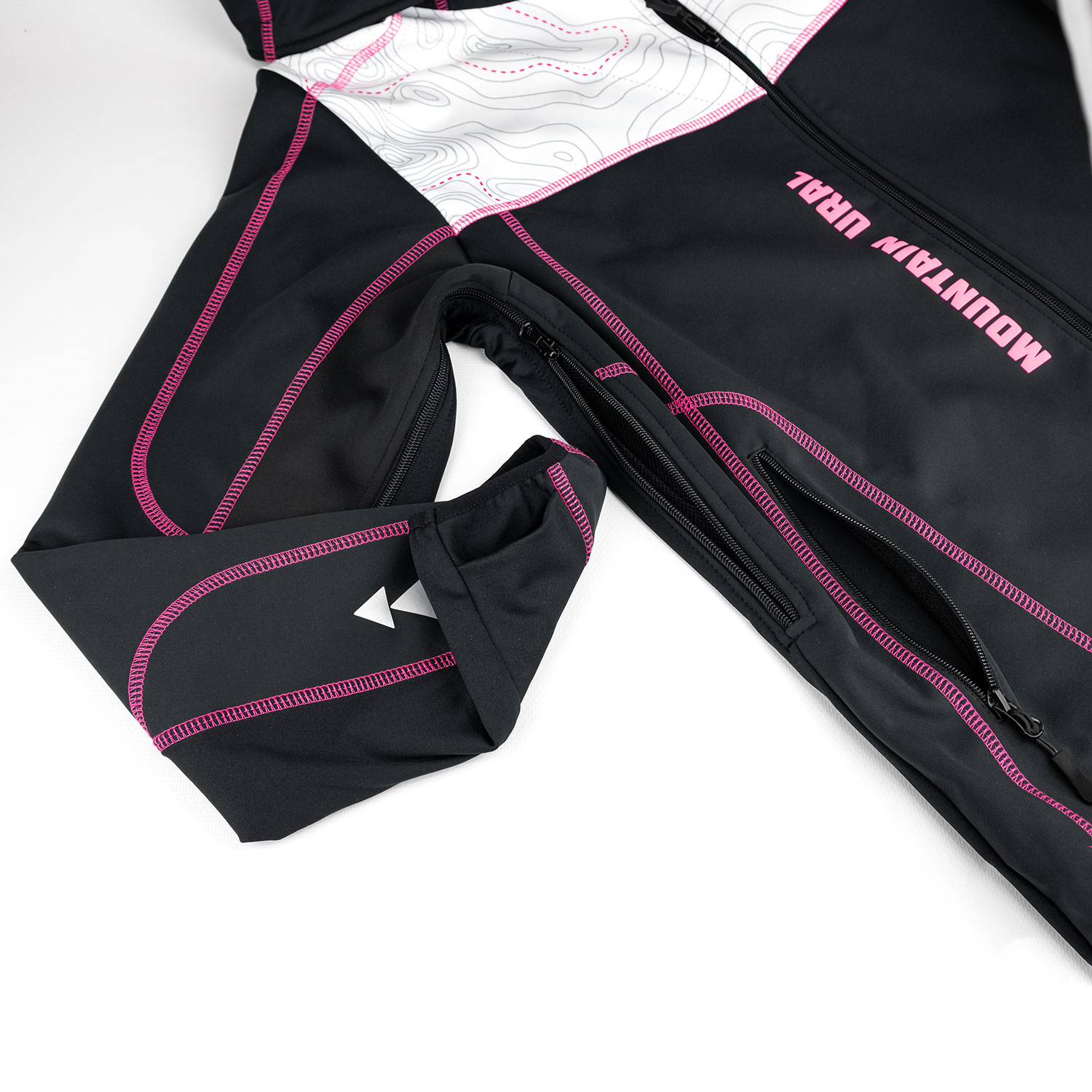 Куртка виндстоппер с капюшоном Classic розовый (4)