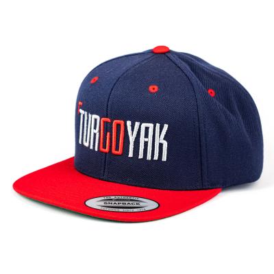 Бейсболка TURGOYAK прямой козырек (цв. синийкрасный) (8)