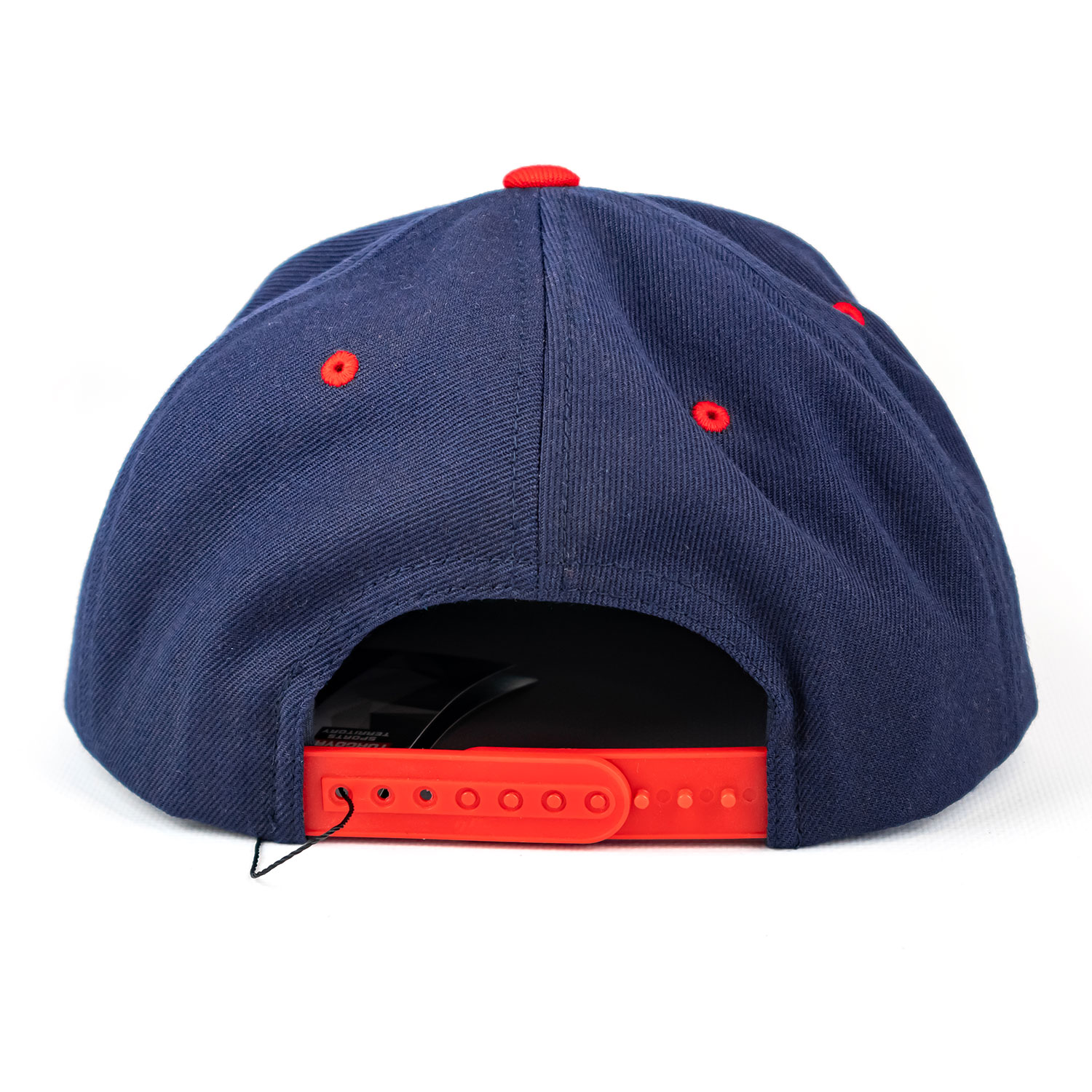 Бейсболка TURGOYAK прямой козырек (цв. синийкрасный) (6)