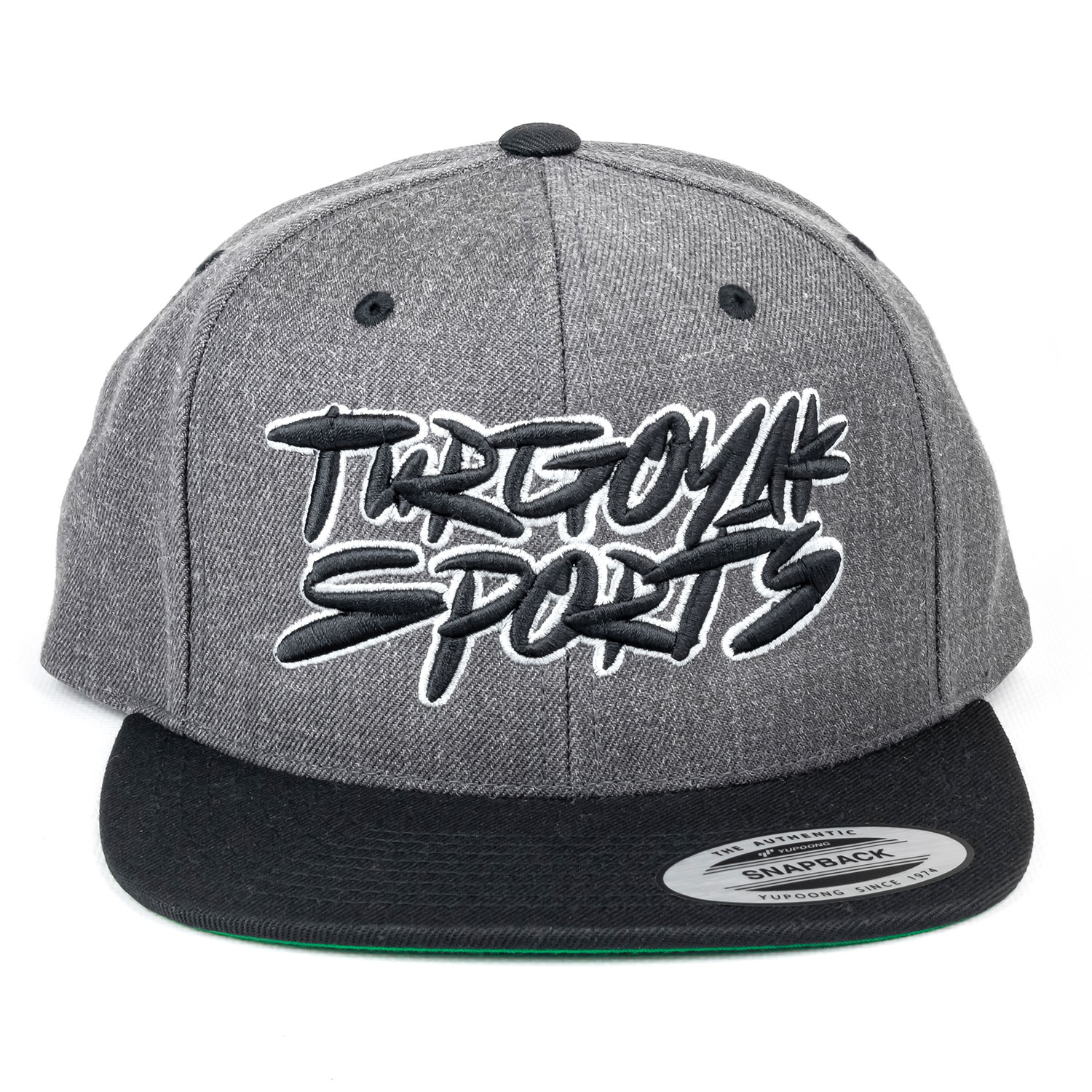 Бейсболка Graffiti прямой козырек (цв. т.серыйчерный) (5)