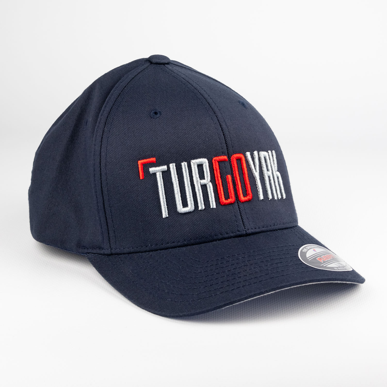 Бейсболка TURGOYAK синяя на резинке Flexfit LXL (5)