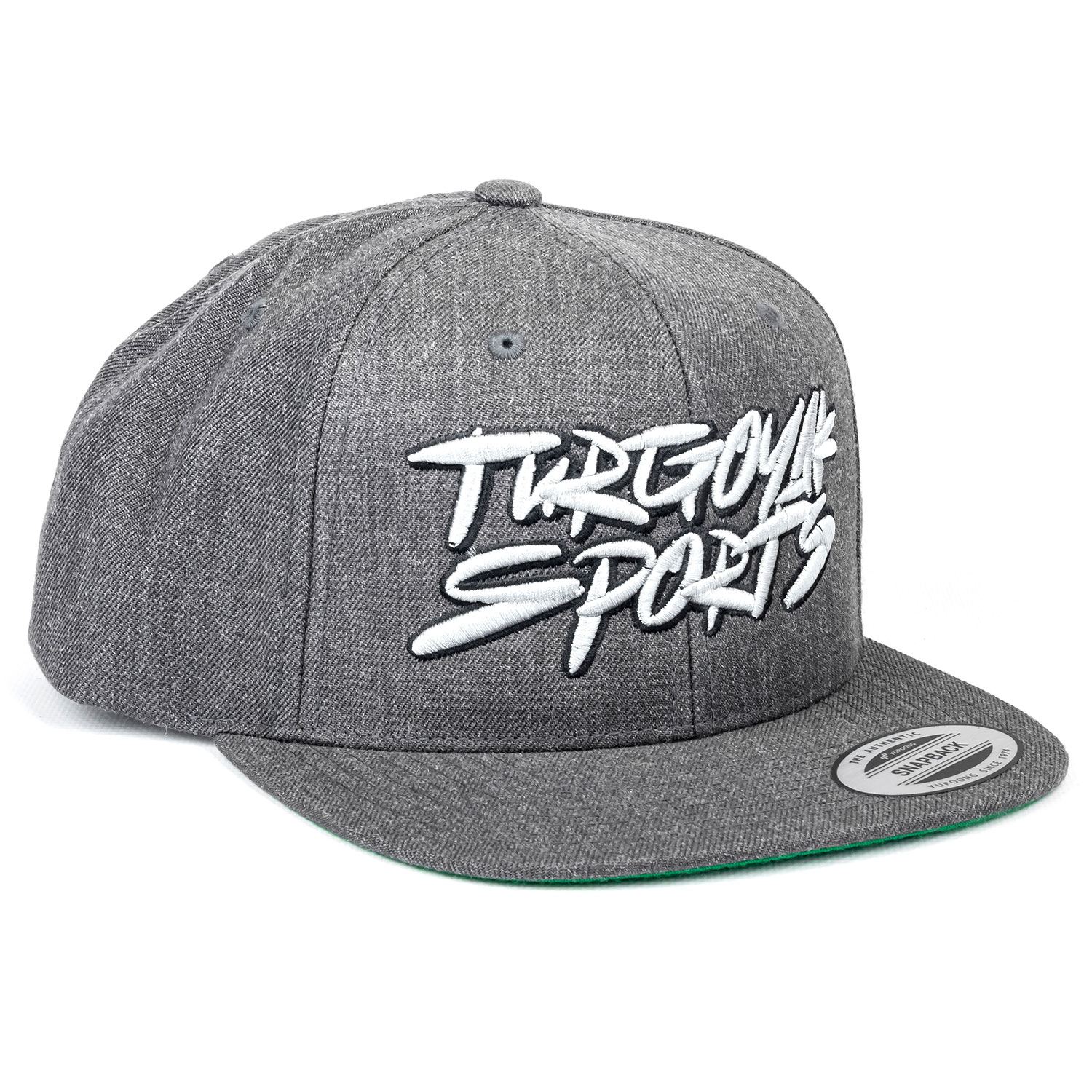 Бейсболка Graffiti прямой козырек (цв. т.серыйсерый) (1)