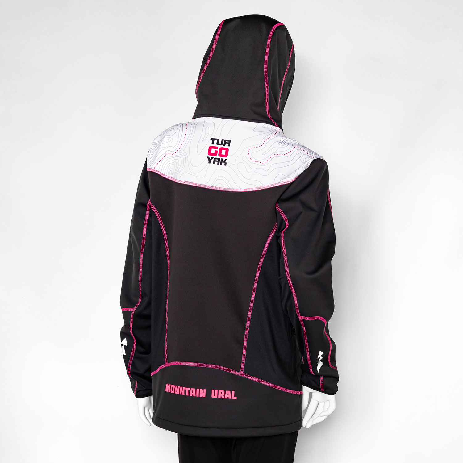 Куртка виндстоппер с капюшоном Classic розовый (6)