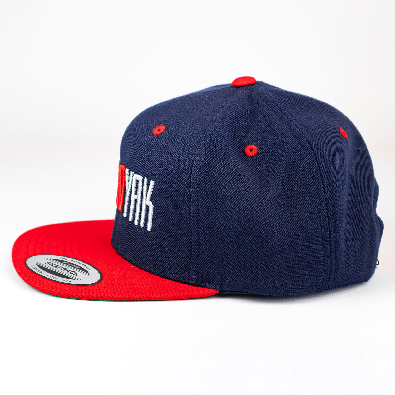 Бейсболка TURGOYAK прямой козырек (цв. синийкрасный) (7)