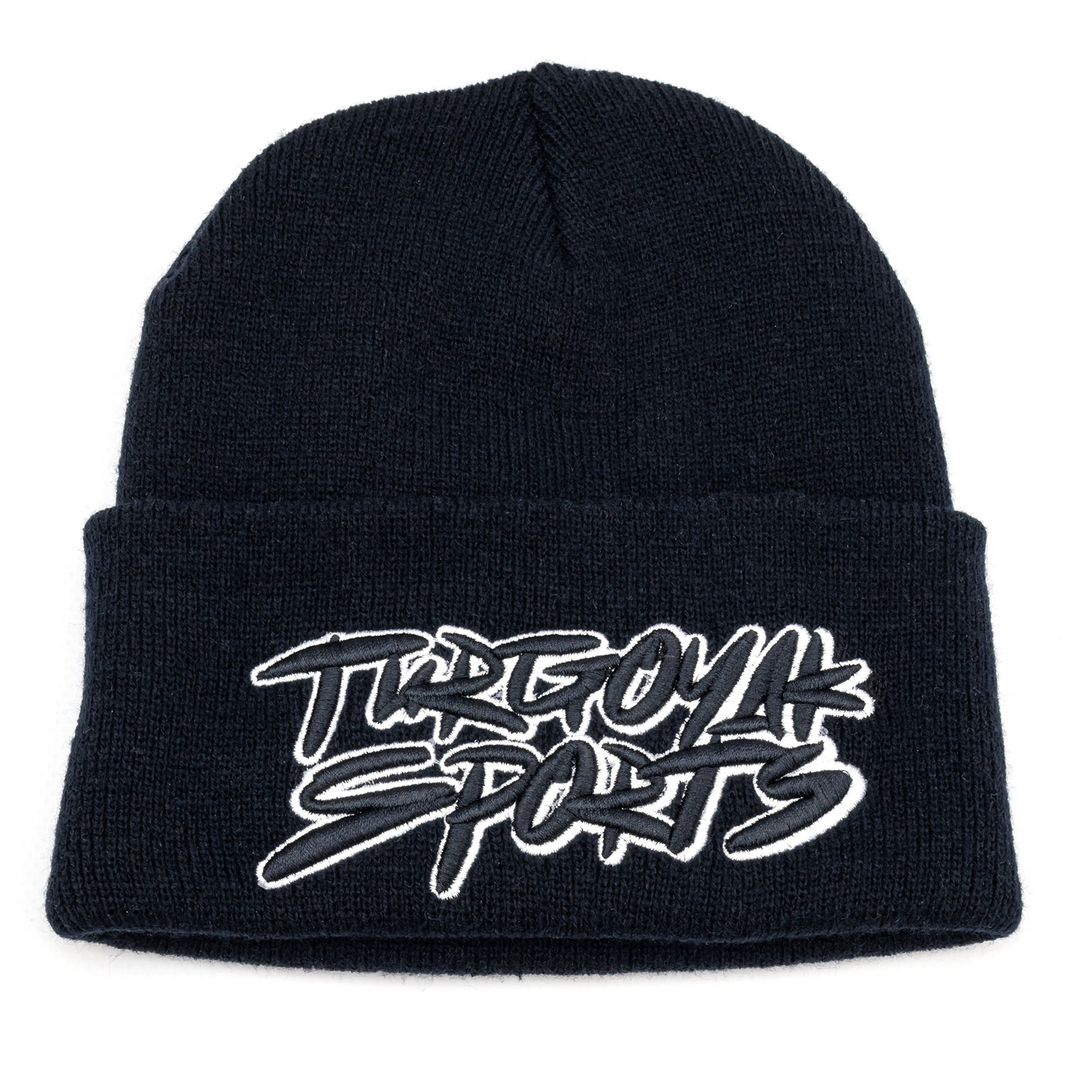 Шапка Граффити Тургояк спорта с отворотом (черный)