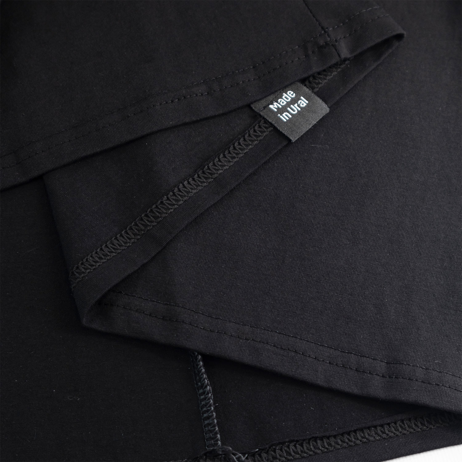 Футболка Тургоякский алфавит хб черный (5)