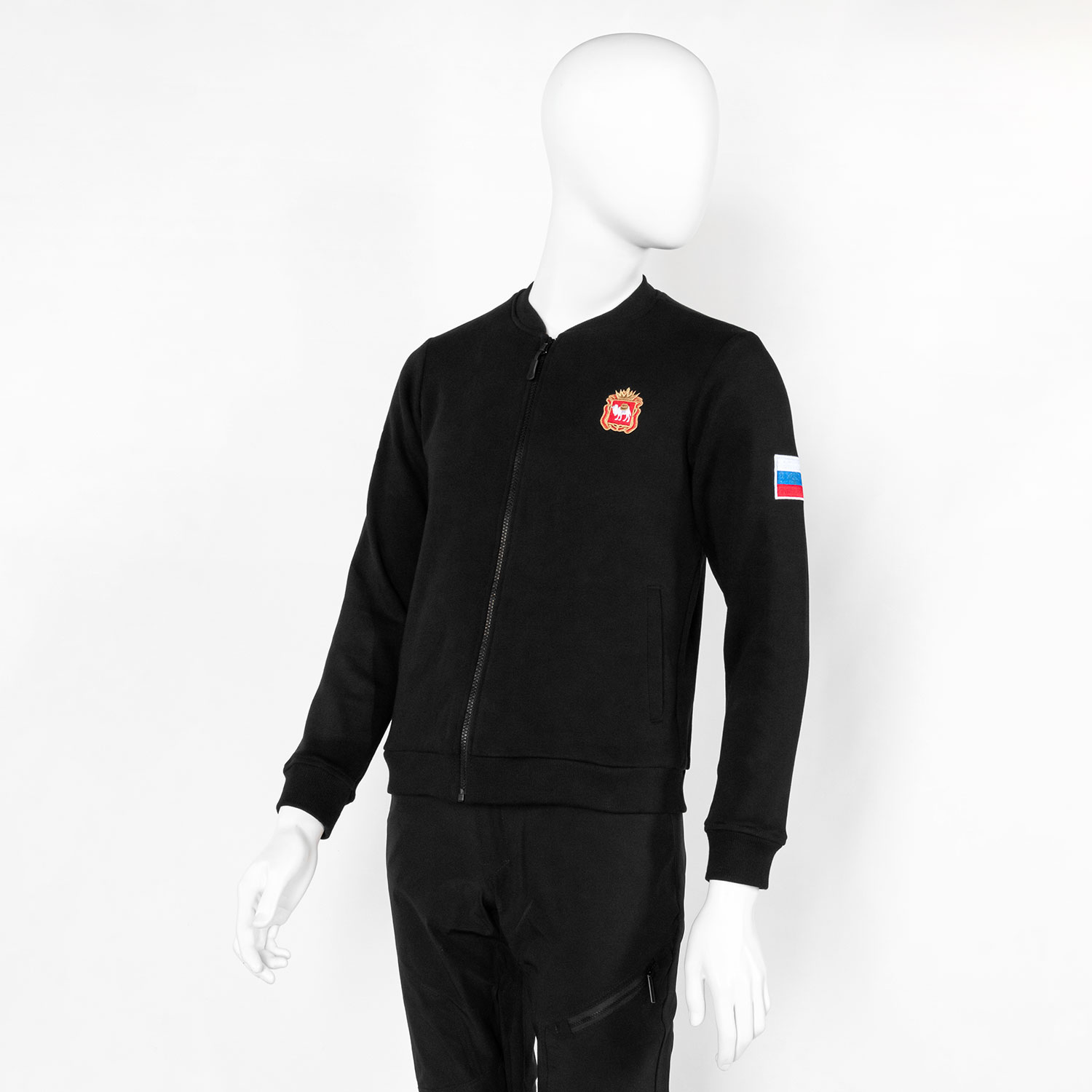 Бомбер Герб ЧО черный Turgoyak sports territory (1)