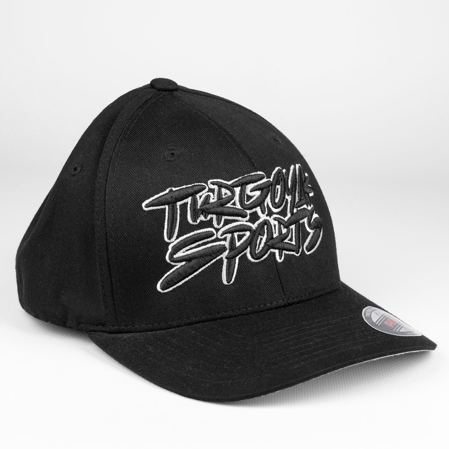 Бейсболка Graffiti черная на резинке Flexfit SM (6)