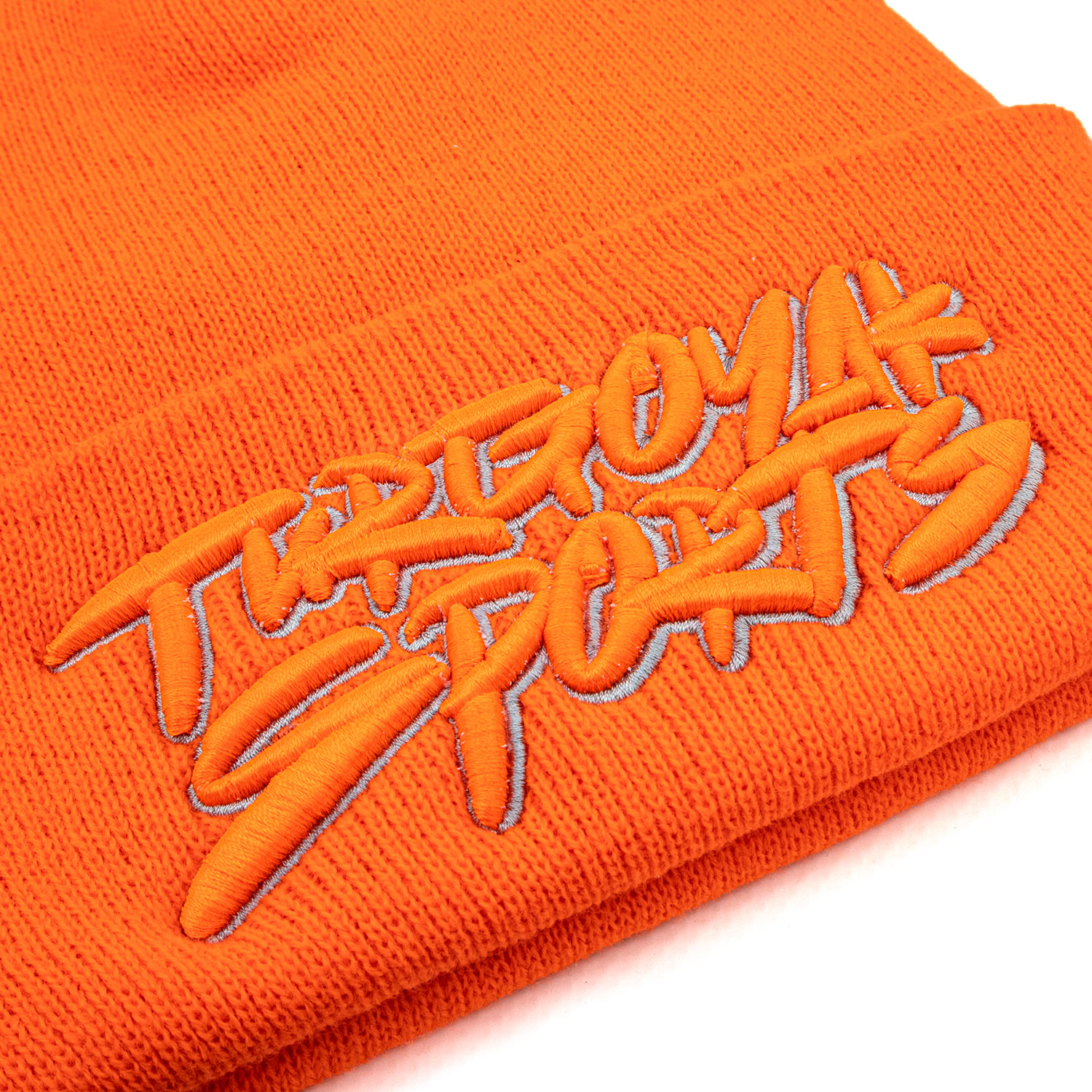 Шапка Граффити Тургояк спорта утепленная 3M Tinsulate (оранжевый неон)