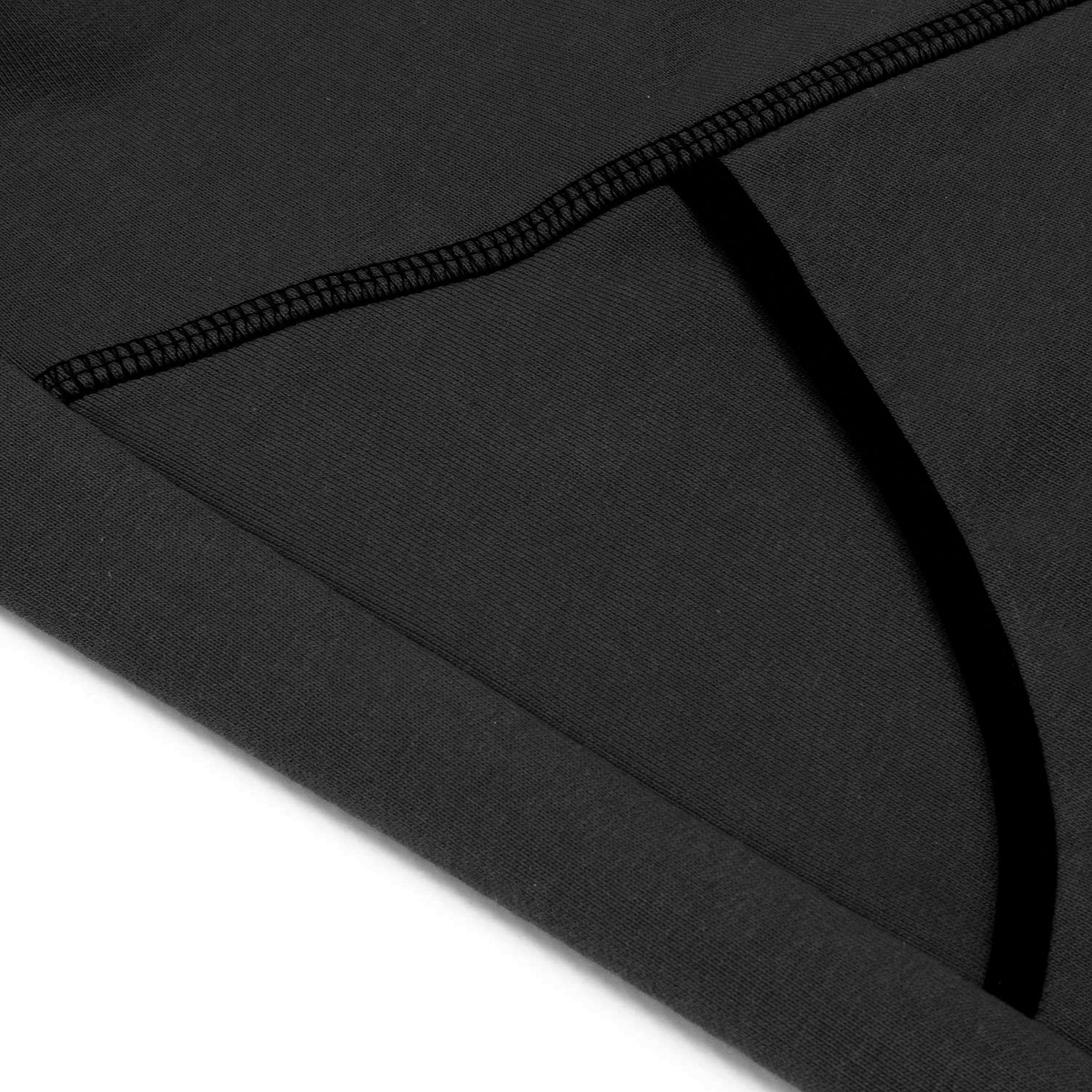 Толстовка Место силы на молнии черная (3)