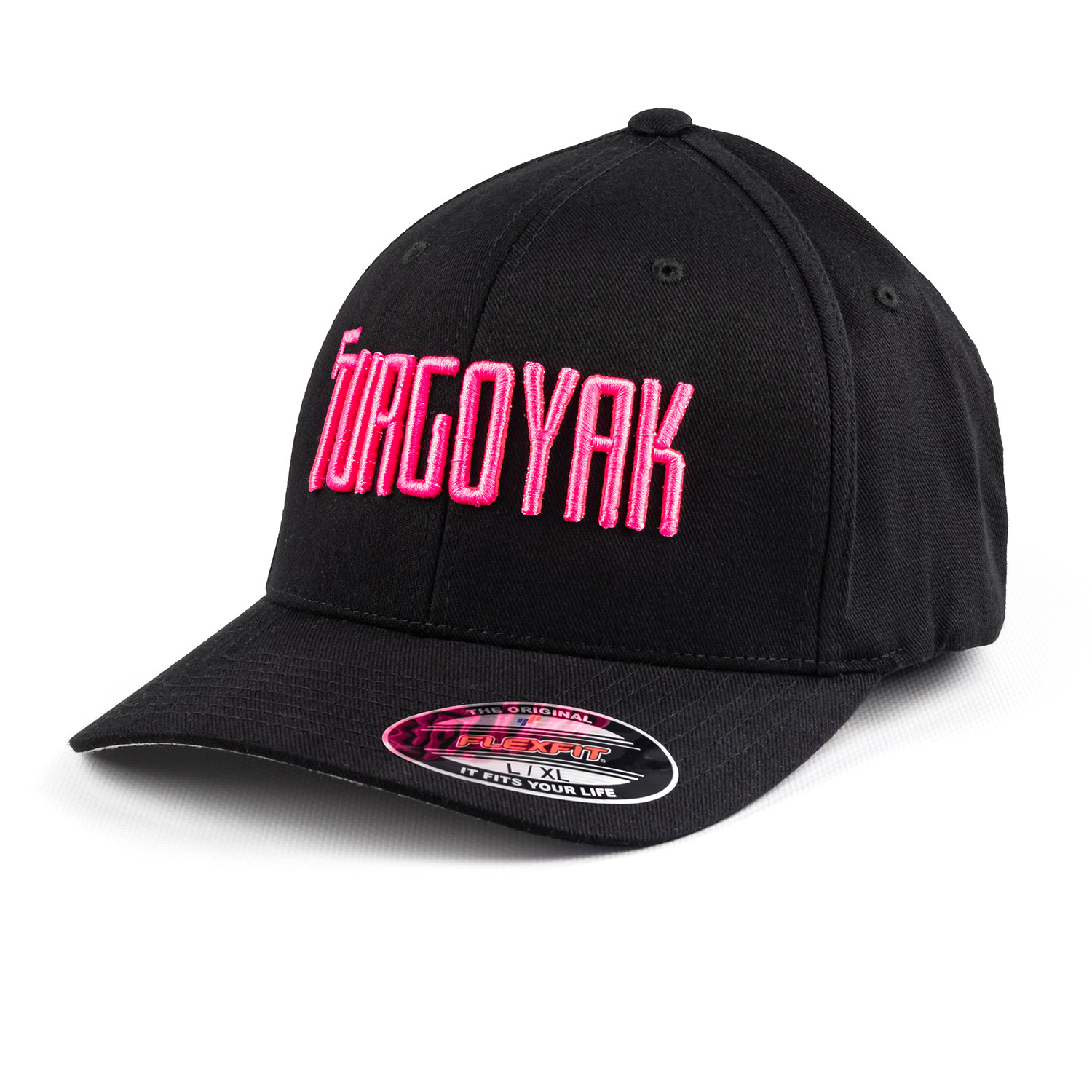 Бейсболка TURGOYAK черная на резинке Flexfit L,XL (1)