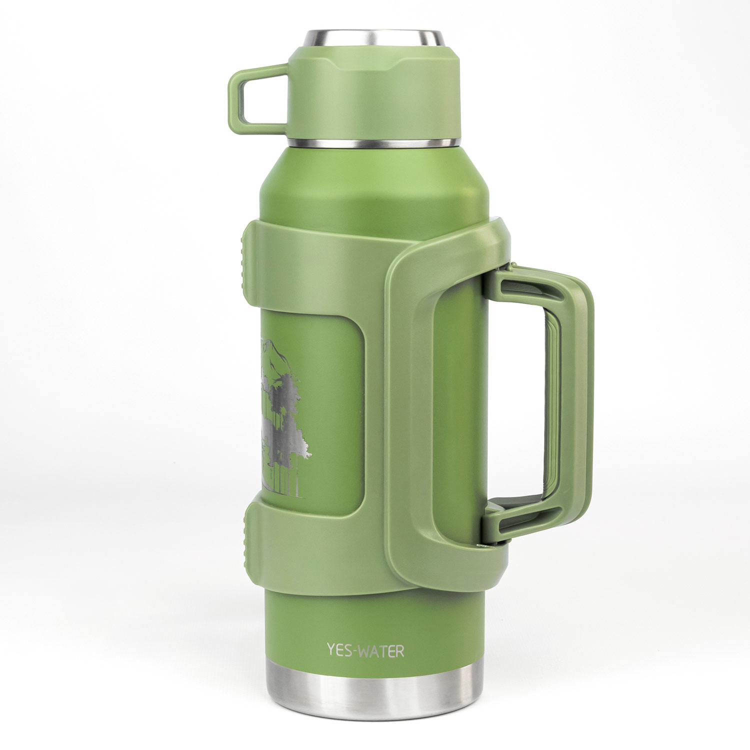 Термос Turgoyak Sports Territory 1300мл (зеленый)