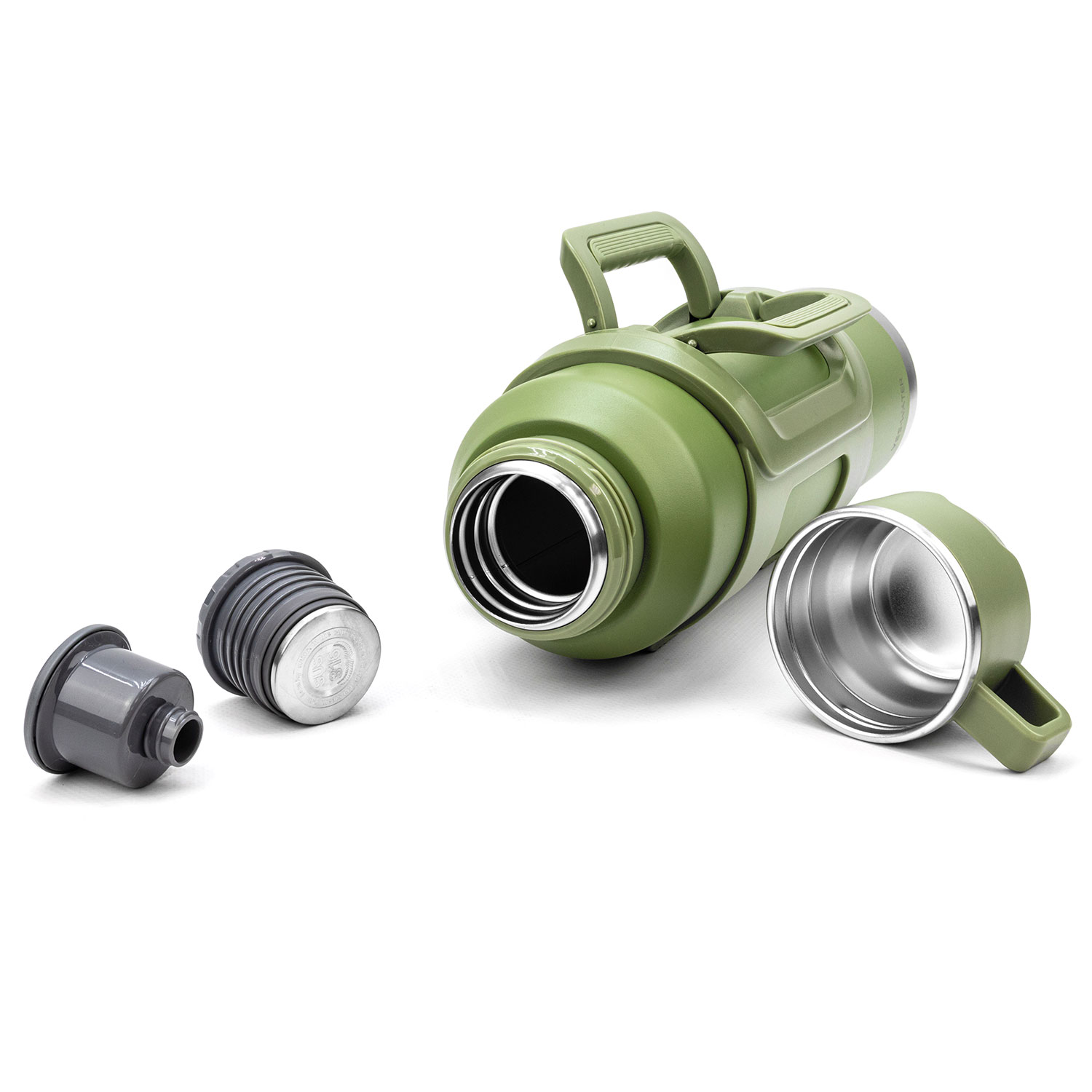 Термос Turgoyak Sports Territory 1800мл (зеленый)