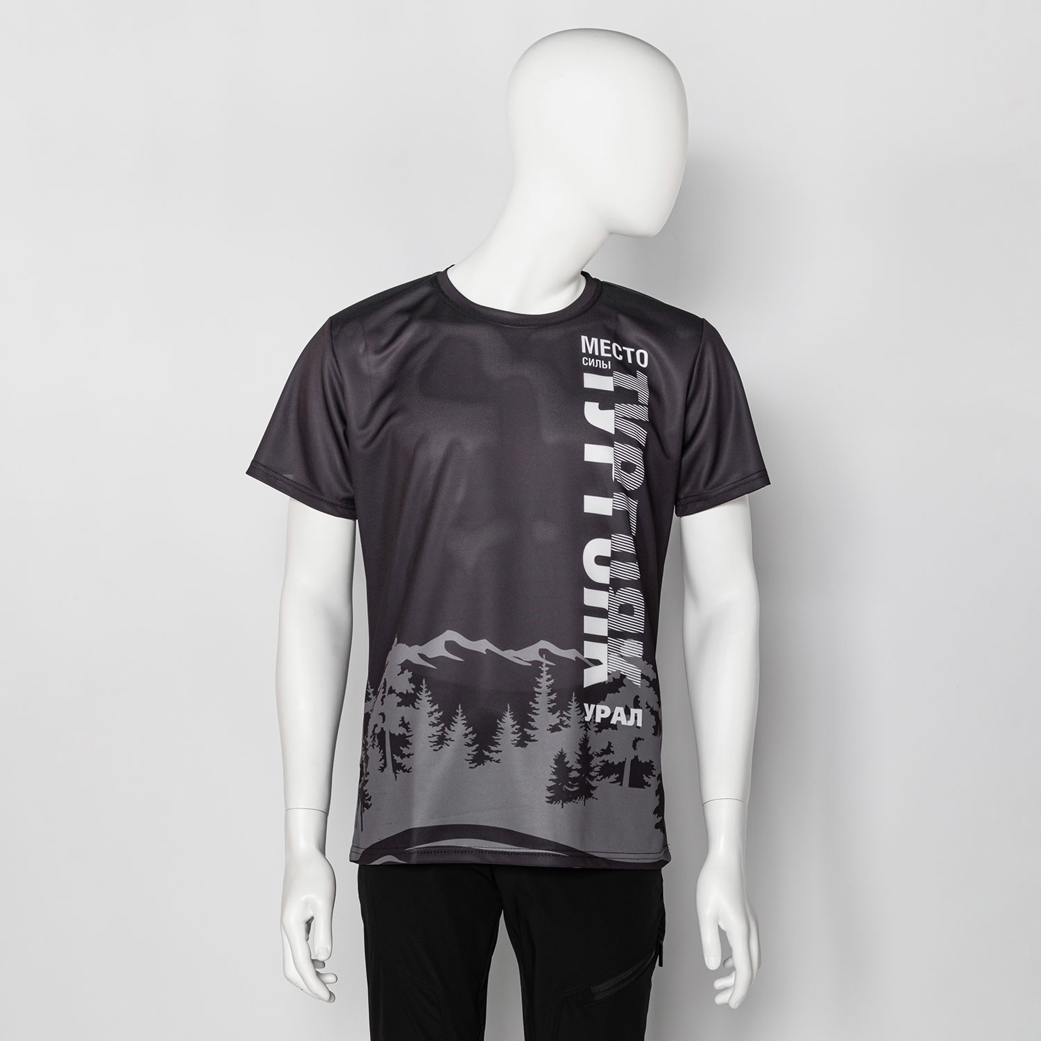 Футболка Место силы черная Turgoyak sports territory (2)