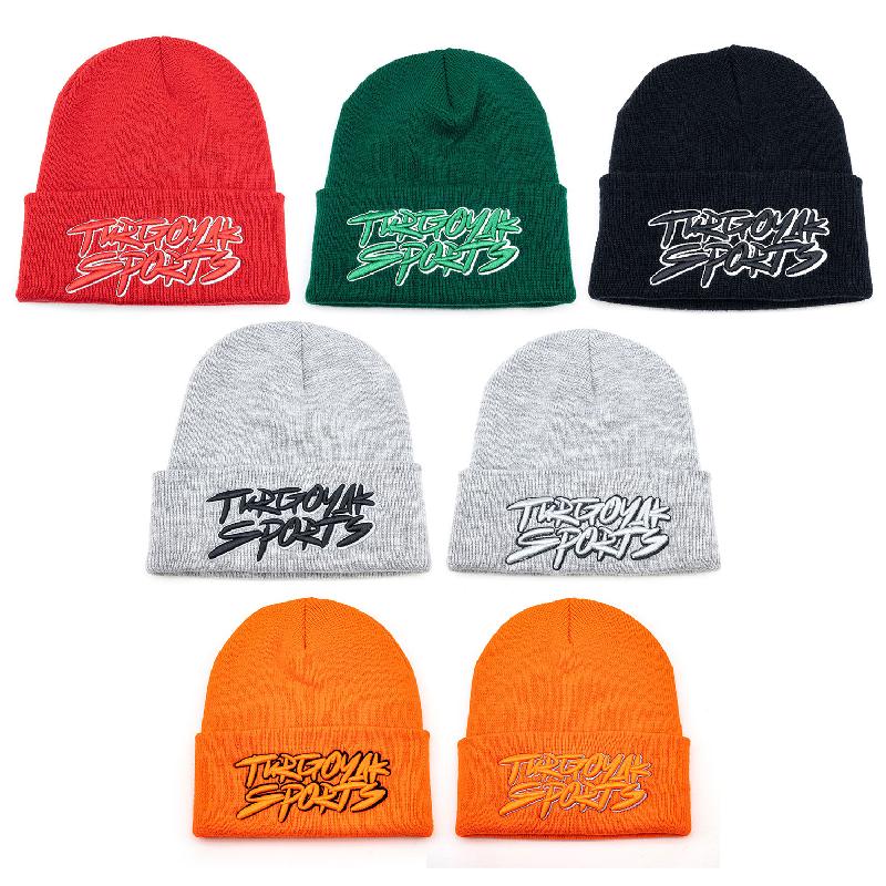 Шапка Граффити Тургояк спорта с отворотом (черный)